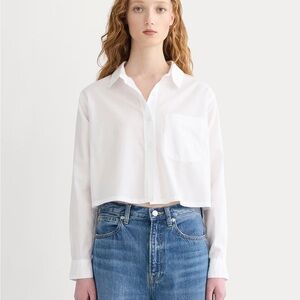Everlane White Button Down Shirt